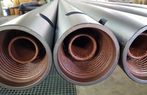 Công cụ Joint Spanner Flats Reverse Circulation Drill ống với 4 1/2 Inch Remet, Metzke Thread